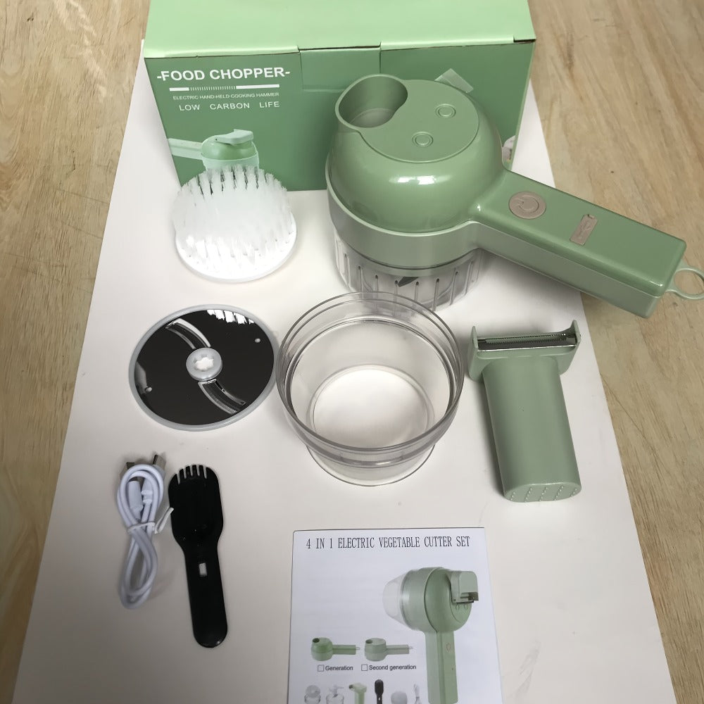 Mini Electric Food Chopper Portable USB Rechargeable 1 Cup Multifunctional Food Processor for Bath Time, Home Spa and Personal Care