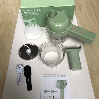 Mini Electric Food Chopper Portable USB Rechargeable 1 Cup Multifunctional Food Processor for Bath Time, Home Spa and Personal Care