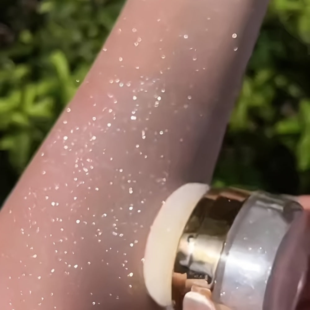 Glitter Highlighter Powder Set 3pcs Shimmer for Face & Body – Radiant Sparkle Fairy Glow Buildable Medium Coverage