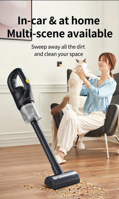 Cordless Handheld Vacuum Cleaner Rechargeable Portable Strong Suction Mini Vacuum for Home Car Pet Hair Dust Debris Quick Cleanup