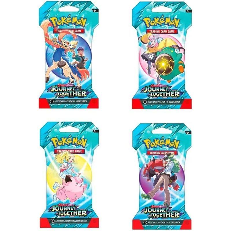 Trading Card Game Journey Together 10-Card Blister Booster Pack with Random Art with Item-Specific Card Count, Pack and Storage Choices