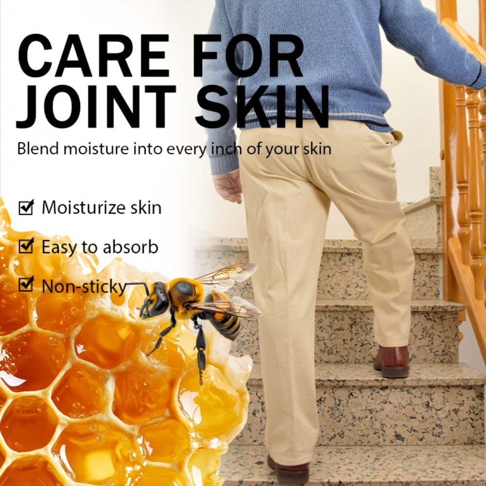 Bee Venom Cream for Joint & Skin Care 3 Pcs 50g Each – Moisturizing Brightening Body Cream with Vitamin C for Dry Rough Skin on Arms Legs