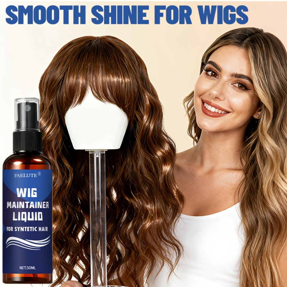 Synthetic Wig Detangling Spray Anti-Frizz Shine Conditioning Mist for Home, Travel and Salon Hair Styling