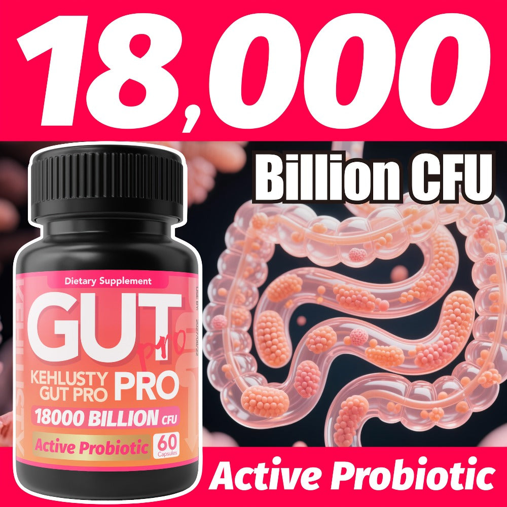 Probiotics 18000 Billion CFU Capsules, Lactobacillus & Bifidobacterium Multi-Strain Formula