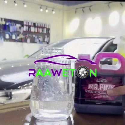 Pink Snow Foam Car Wash Soap Concentrated 1L – High-Foam Pre-Wash Shampoo, pH12 Strong Formula, Touchless Pressure Washer Foam Gun