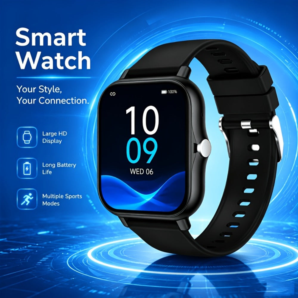 AI Smart Glasses & Smartwatch Bundle, Multilingual Real-Time Translation, Touch Control, Full Touch Screen Watch