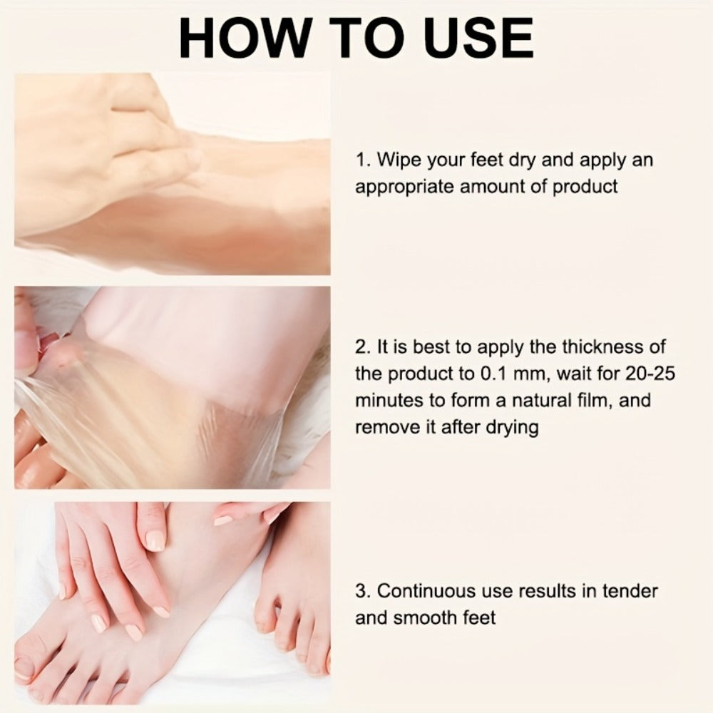 Foot Wax Moisturizing 3 Pack Niacinamide Deep Hydrating Foot Cream Mask Softening Cracked Heel Treatment – Vitamin B3 Dry Foot Skin Repair