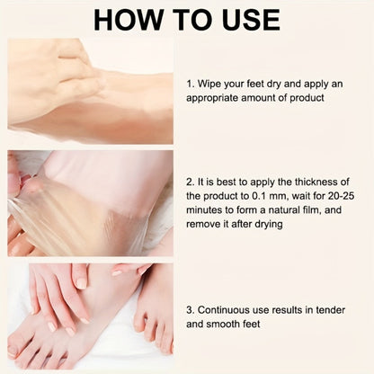 Foot Wax Moisturizing 3 Pack Niacinamide Deep Hydrating Foot Cream Mask Softening Cracked Heel Treatment – Vitamin B3 Dry Foot Skin Repair