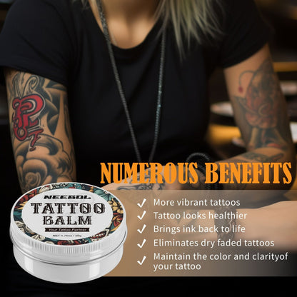 Tattoo Green Soap Concentrated Cleaning Solution 8.5oz with Squeeze Bottle Skin Prep Before During & After Tattooing Moisturizing Balm