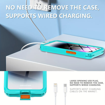iPhone Case 360° Full Body Shockproof Dustproof Underwater Swimming Surfing Sports Cover for an Everyday Personal Care Routine