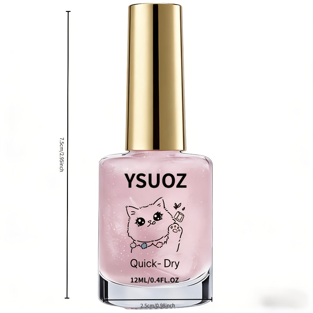 Nail Strengthening Oil with Pearl Effect Quick Dry No UV Lamp Needed – Mother of Pearl Nail Hardener