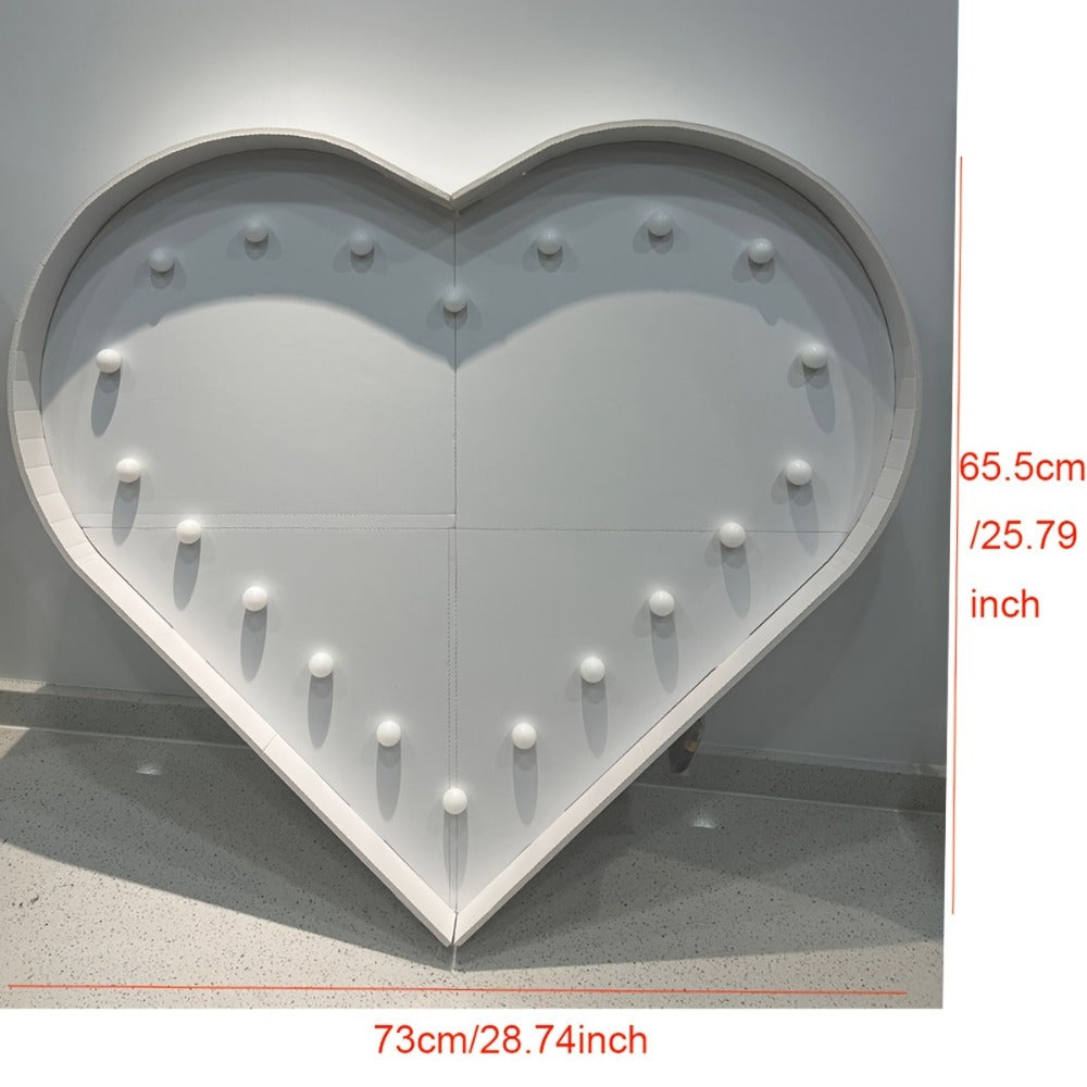 28.7-Inch Warm White LED Numeral Party Display in Paper and PS Foam Board with Seven Model Options