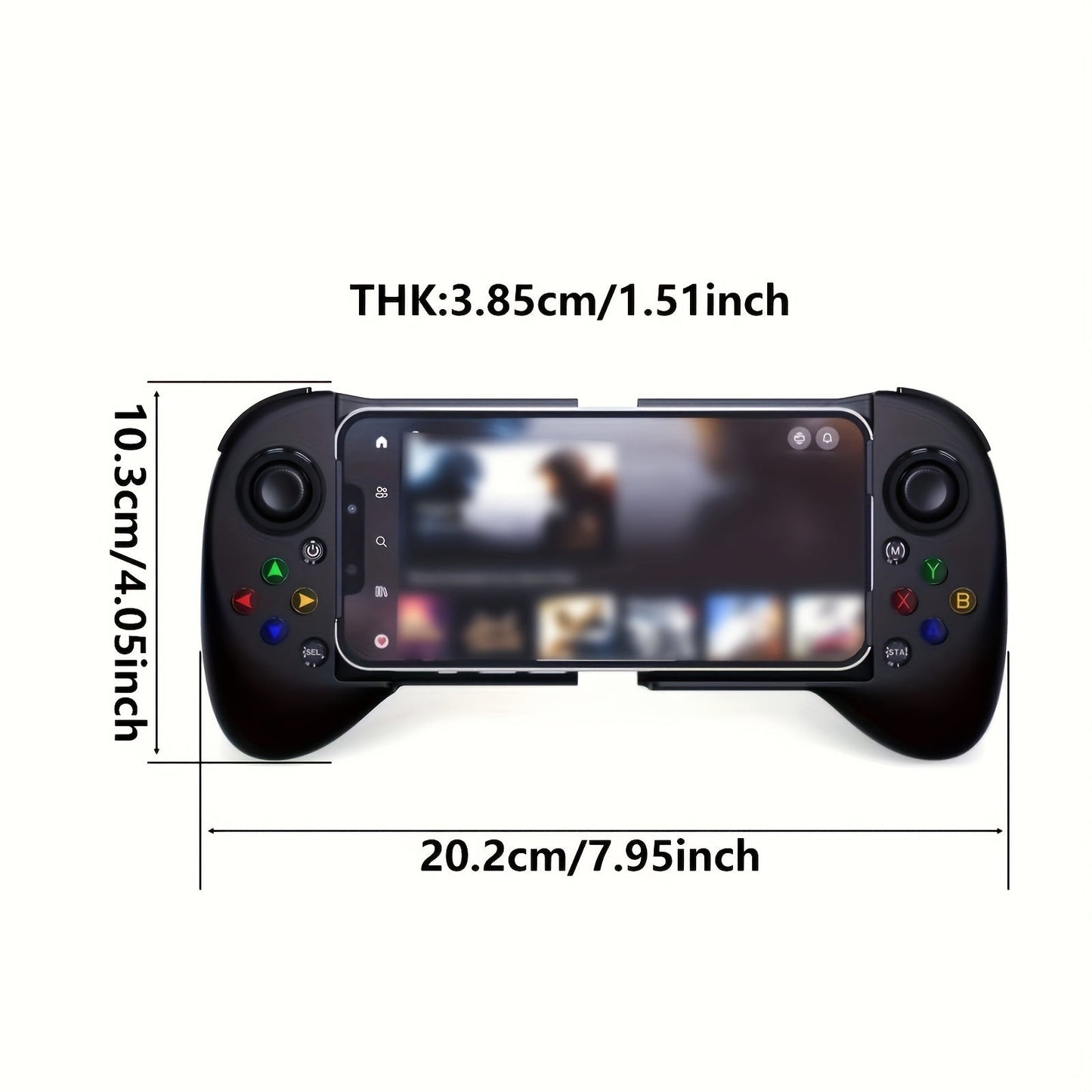 Wireless Mobile Gaming Controller Bluetooth 5.0 Retractable Gamepad, ShanWan Q13 for iPhone Android PC Steam