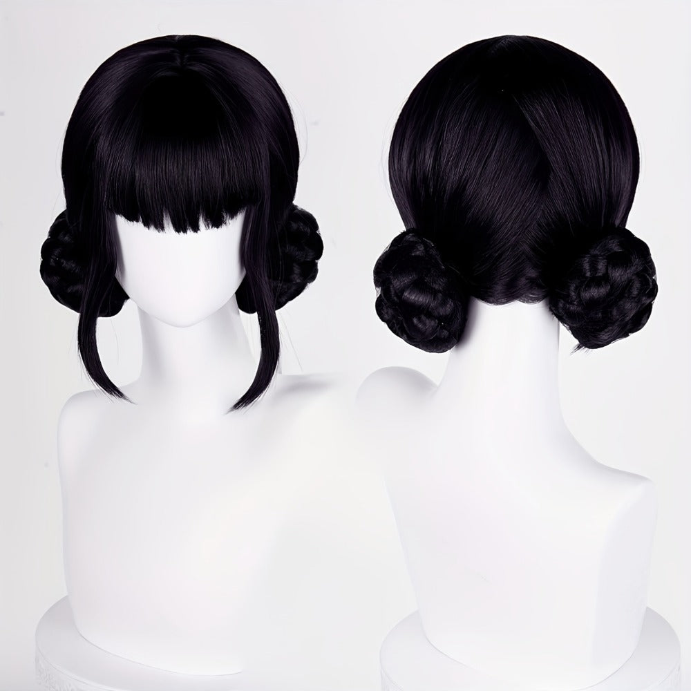 K-Pop Cosplay Wig Long Straight 30 Inch – Korean Idol Costume Hair for Halloween, Anime Convention & K-Drama Character Dress Up, Rose Red