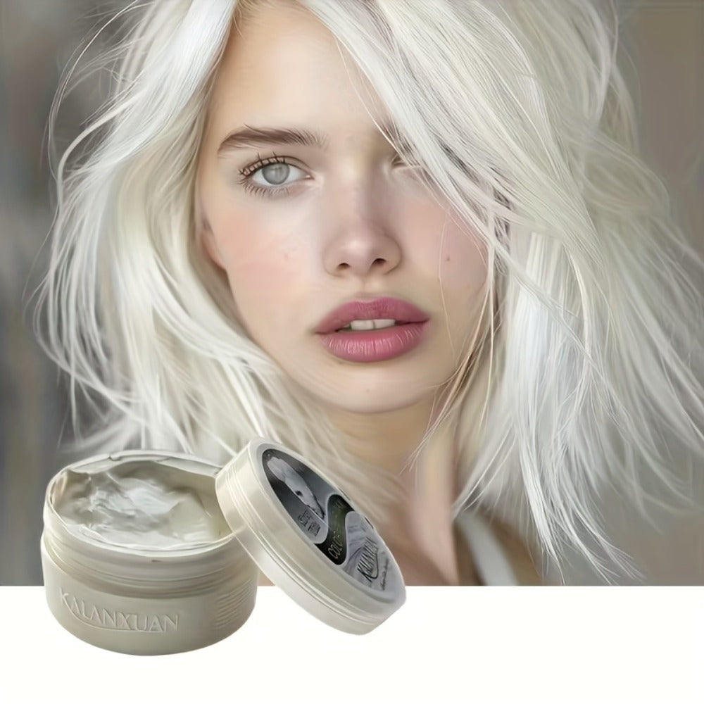 Temporary Hair Color Wax Disposable DIY Styling Cream Y2K Aesthetic for Parties Festivals Halloween Cosplay 9 Colors Blue Purple Red Black