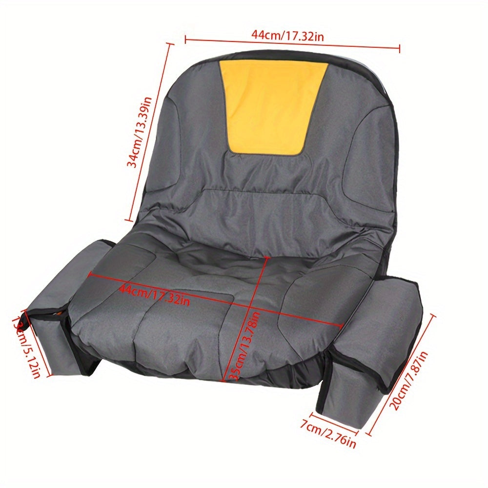 Lawn Mower Seat Cover, Riding Mower Tractor Garden Outdoor for Garden, Patio and Yard Use, with Listed Configuration
