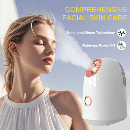 Blackhead Remover & Facial Steamer Combo - Pore Cleansing Home Spa Beauty Device for Dry Skin, Nose & Face Care