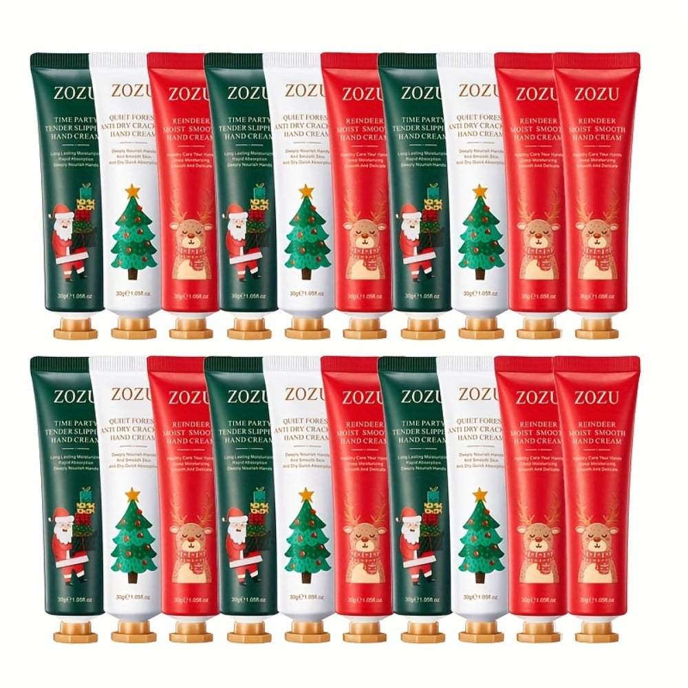 Travel Hand Cream Bulk Gift Set 20 30 Pcs – Glycerin & Lactic Acid Mini Moisturizing Lotion for Dry Hands & Body