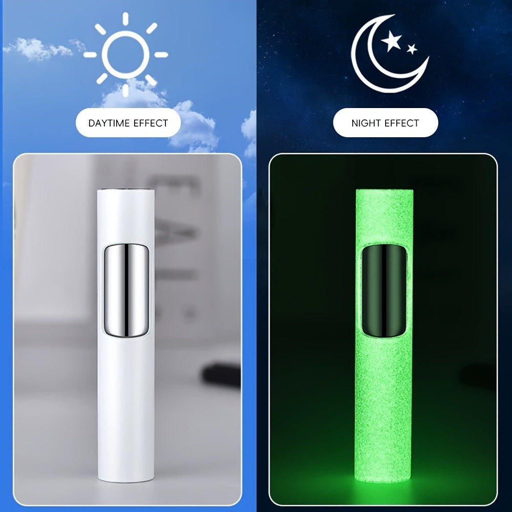Windproof Blue Flame Lighter, Creative Adjustable Flame Torch Lighter for Outdoor BBQ, Camping, Candles & Cigars