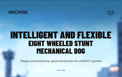 Robot Dog Toy for Kids, RC Smart Interactive Electronic Pet with Remote Control, Music & Action Show