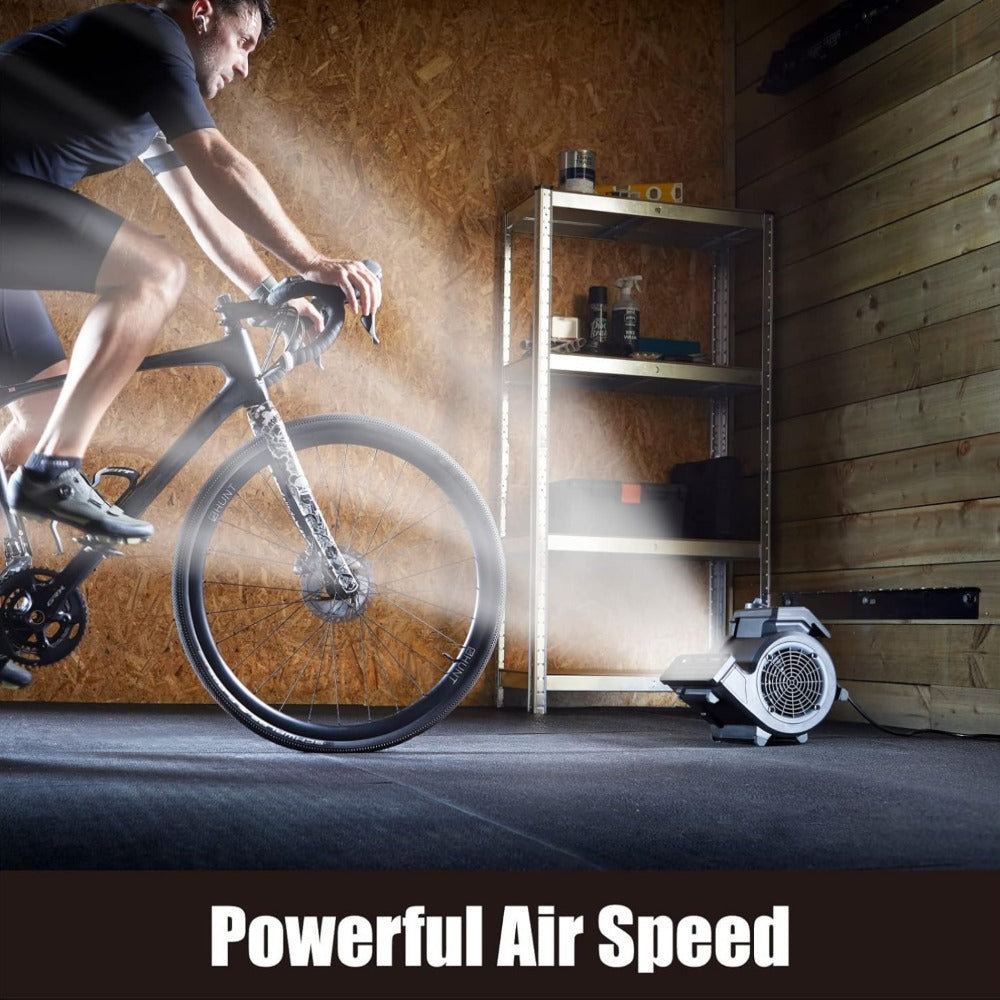 Air Mover Floor Dryer 550 CFM Portable Carpet Blower Fan for Water Damage Restoration Drying for Entryways, Bedrooms and Living Spaces