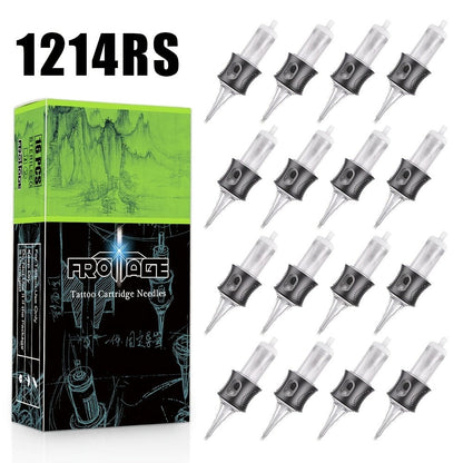 Tattoo Cartridge Needles with Frotage Label, 26 Retained RL RLT RS CM and M1 Cartridge Size Options