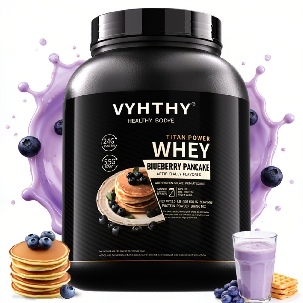 Whey Protein Powder Isolated & Hydrolyzed Blend with BCAAs, Low Carb Sports Nutrition Shake for Women