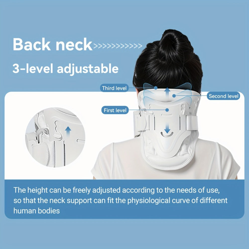 Cervical Neck Traction Device Inflatable Neck Brace with Airbag Support Spine Alignment for Entryways, Bedrooms and Living Spaces