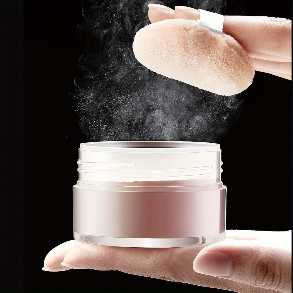 BB Cream Foundation & Setting Powder Set – Waterproof Matte Oil Control with Brush & Powder Puff, Long-Lasting Smooth Formula