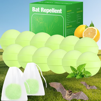Peppermint Rodent Balls, Natural Mice Indoor Outdoor, Mouse Spider Ant Roach, Pest Control Balls for Home Garage Attic Kitchen
