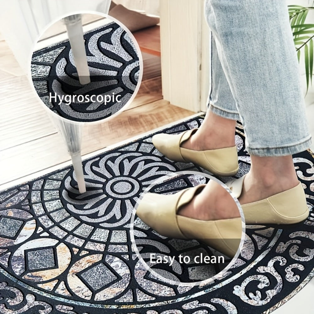 Outdoor Door Mat Welcome Mat for Front Door Entrance Patio Porch, Durable Low-Profile Rug, Multiple Colors & Sizes