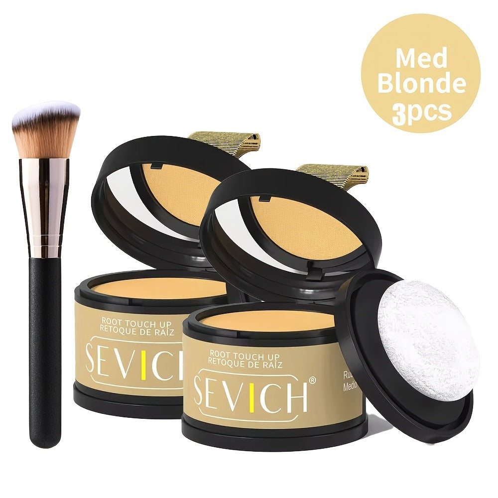 Root Touch Up Hair Powder for Thinning Hair & Gray Roots – Instant Hairline Concealer Shadow Topper, Long-Lasting Resistant Formula
