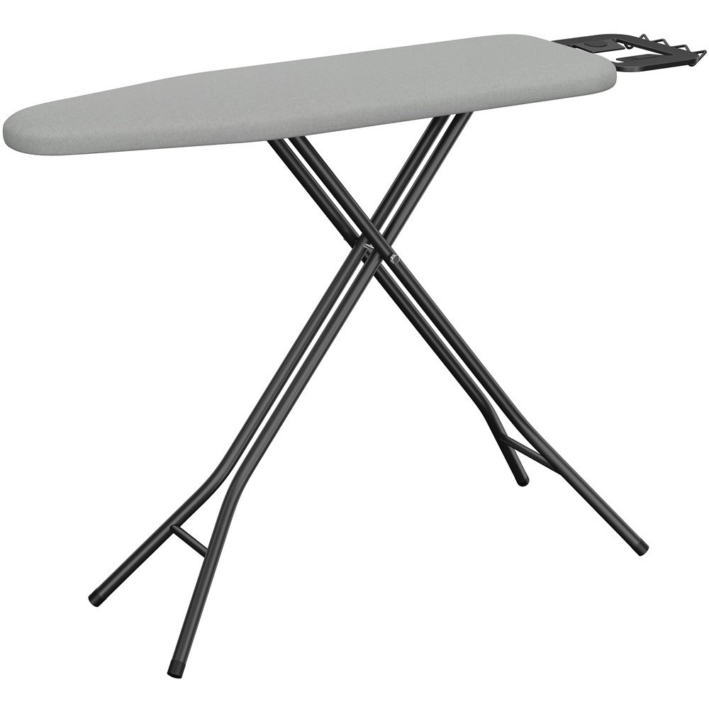 Full-Size 52-by-14-Inch Folding Ironing Board with Four-Leg Stand and Iron Rest in Four Colors