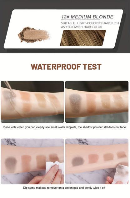 Hairline Shadow Powder Stick 2-Pack Concealer - Instant Root & Hairline Coverage for Thinning Hair