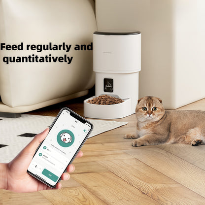 Automatic Pet Feeder – Smart WiFi App Control Cat & Dog Food Dispenser with USB Power, Scheduled Feeding for Cats & Dogs, 4 Models