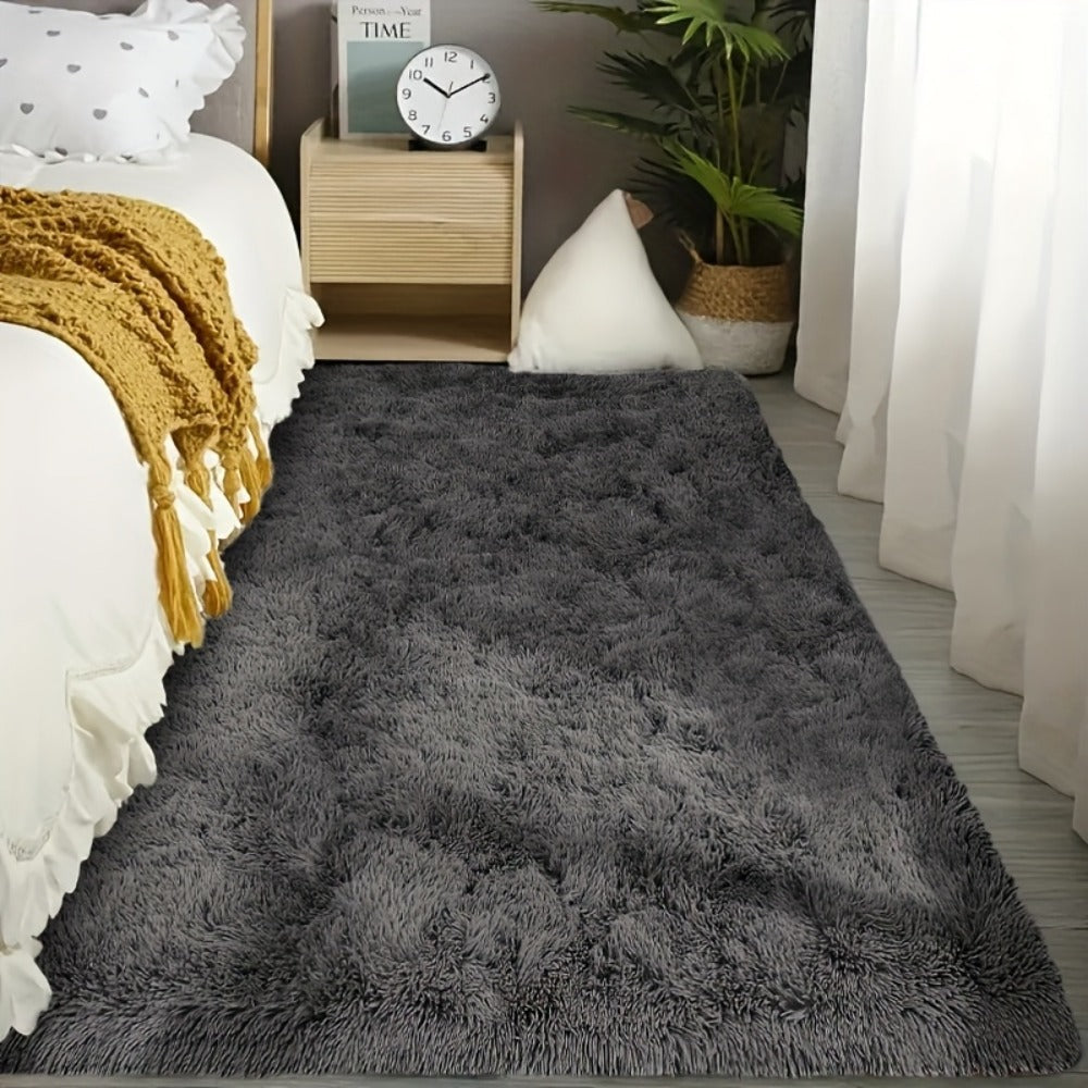 Non-Slip Area Rug Fluffy Soft Carpet – Modern Home Decor Floor Mat for Living Room, Bedroom, Kitchen & Bathroom | Easy Clean Cute Plush Rug
