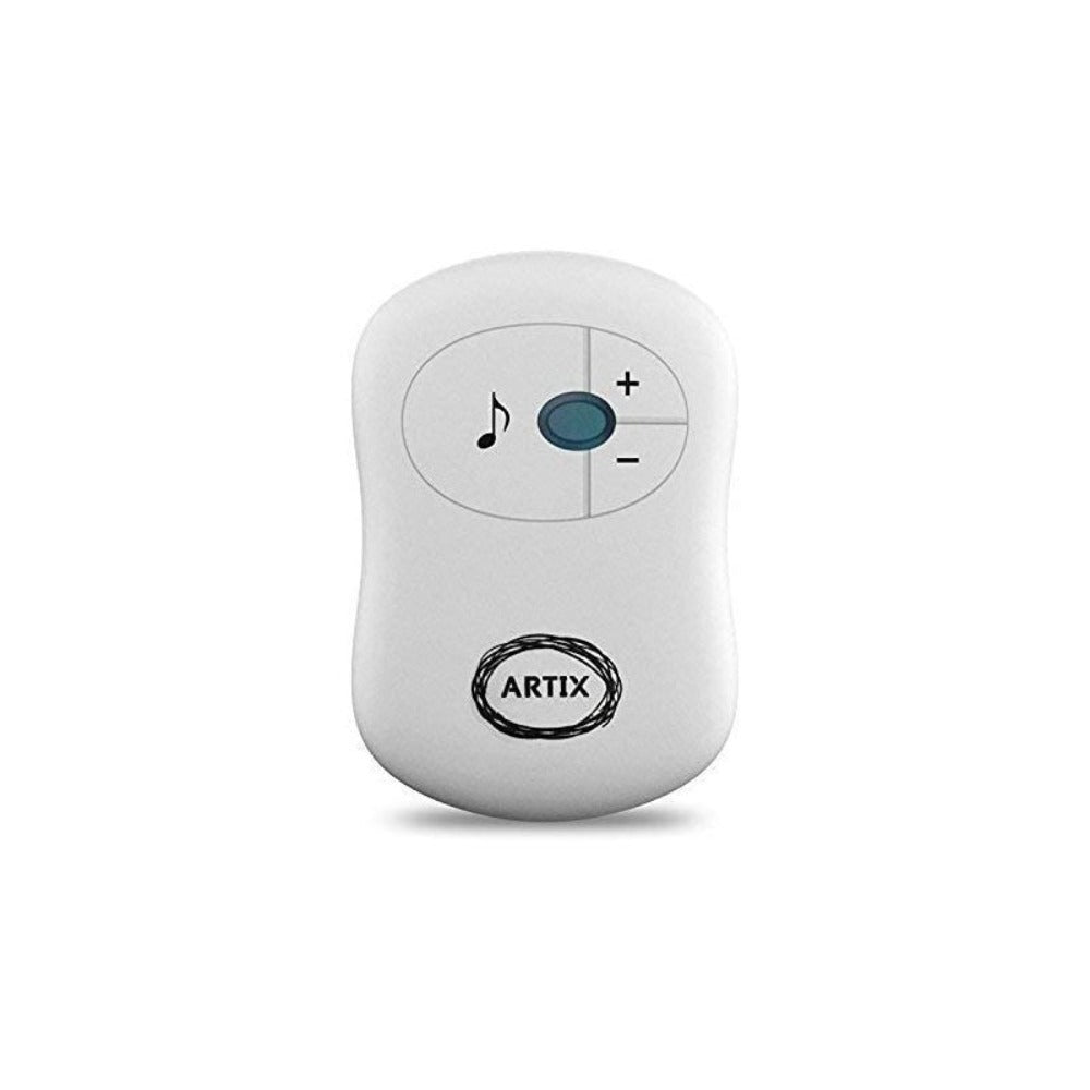Wireless Doorbell Kit 36 Chimes 100M Range, Adjustable Volume 25-110dB, Plug-In Receiver & Push Button Transmitter