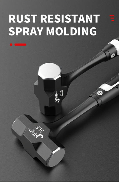 Octagonal Hammer 2/3/, Handle, Professional Masonry & Demolition Sledge Hammer for Stone, Concrete