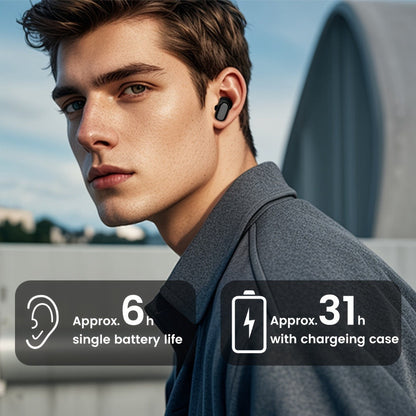 Wireless Earbuds Philips TAT2569 with Active Noise Reduction, Dual Microphones and Type-C Charging Case
