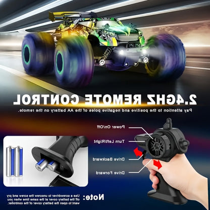 Drop-Proof High-Speed RC Off-Road Car for Boys – 2.4GHz Impact-Resistant All-Terrain Remote Control Vehicle