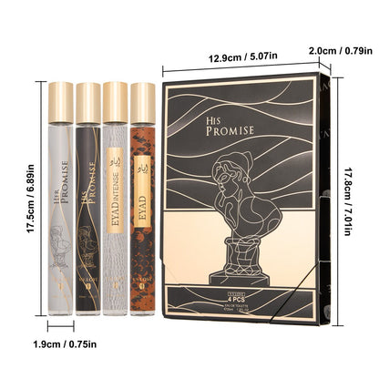Men's Cologne Gift Set - Eau de Parfum Lavender Fresh & Woody Fragrance, Multi-Piece Sets 2 3 or 4 Bottles