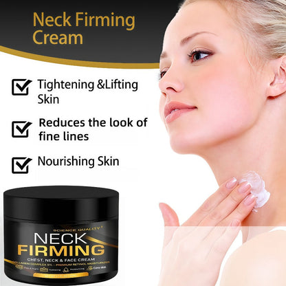 Neck Cream with Retinol Collagen & Hyaluronic Acid 50ml - Day Night Lifting Tightens Crepey Skin on Face Chest & Neck for Women