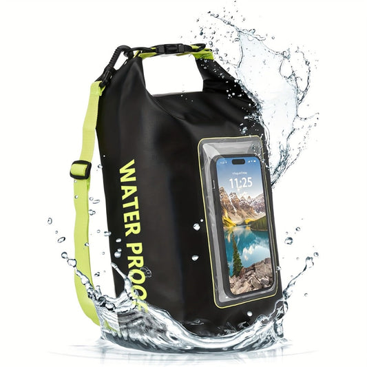 Dry Bag Set 3-Piece Roll Top Backpack with Phone Pouch & Dry Sack – Kayaking with the Listed Color, Size or Set Options for Everyday Carry
