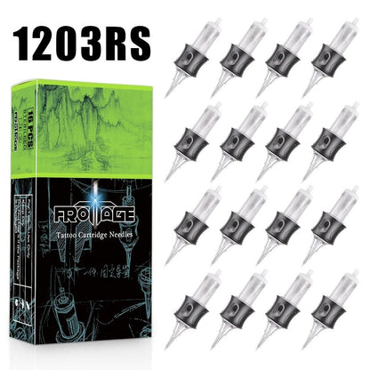 Tattoo Cartridge Needles with Frotage Label, 26 Retained RL RLT RS CM and M1 Cartridge Size Options