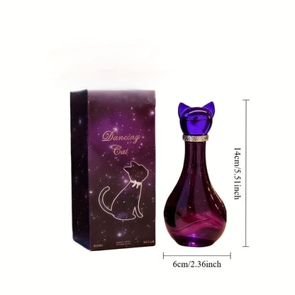 Perfume for Women Fresh Sweet Floral Spray in an Elegant Black and Gold Bottle for Daily or Evening Wear