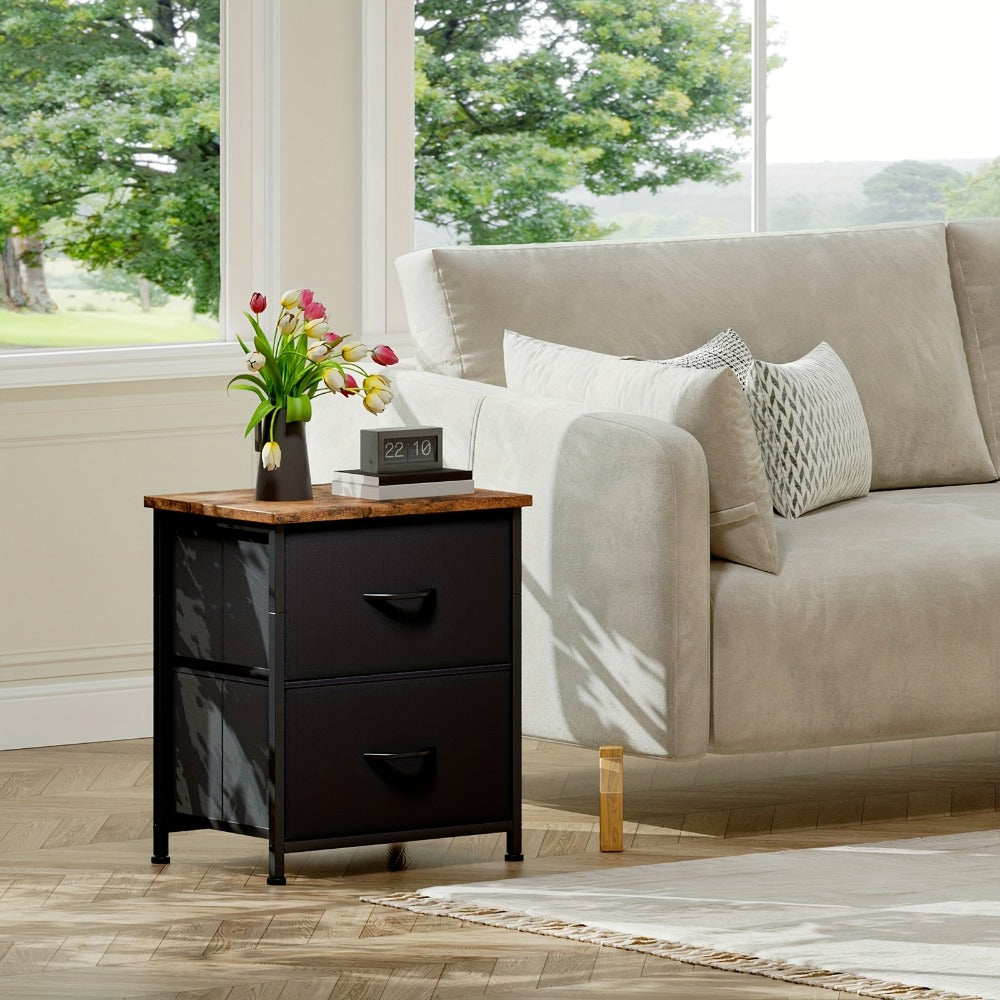Nightstand shown in the Black, 1pc option