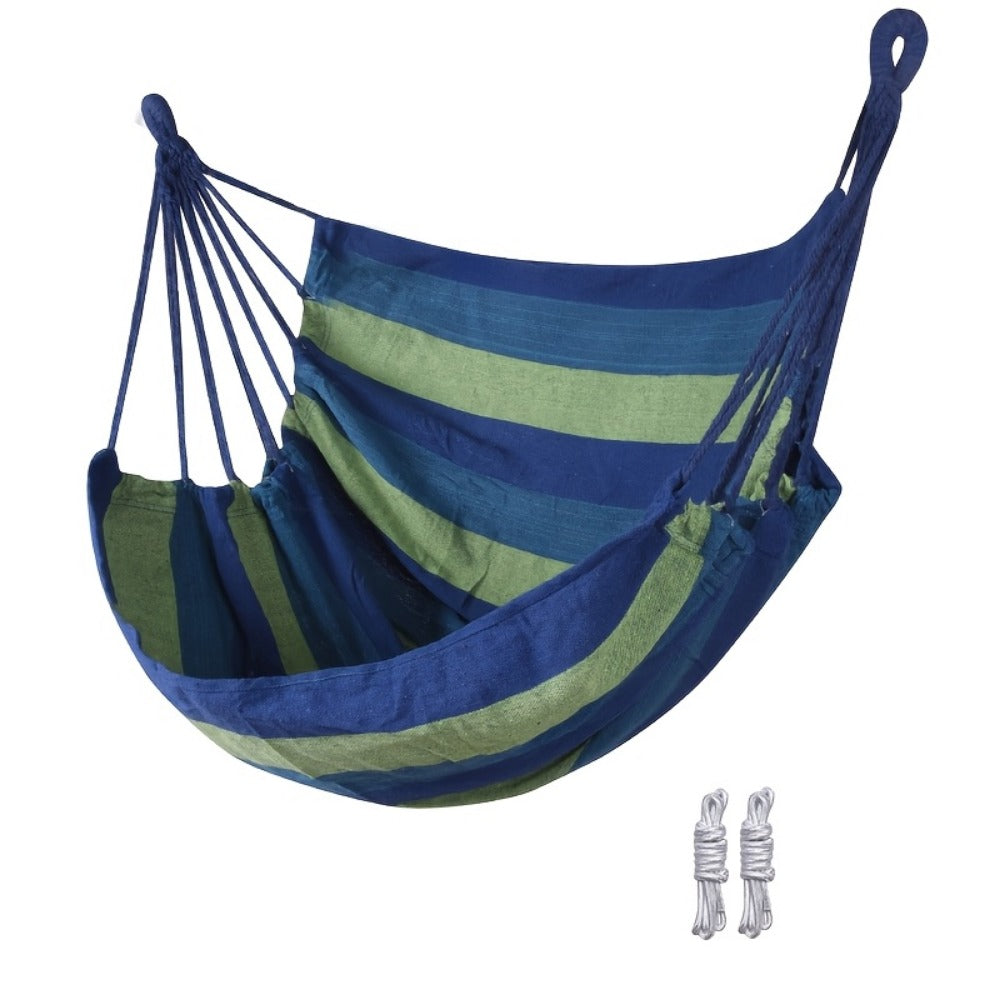 Fabric Swing Chair with Two Cushions and Multiple Color Options for Patio detail image - detail view 3