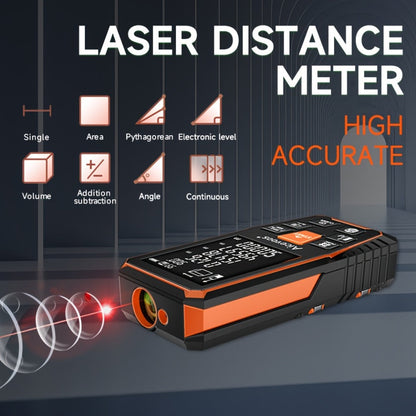 Digital Laser Rangefinder 50M 70M 100M 120M Laser Distance Meter Tape Measure Range Finder for Construction DIY Outdoor Contractor Gift