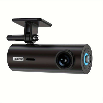 LF10 Dash Camera with 4K Label, WiFi App Control, Voice Prompt and Card Support Marking up to 256GB