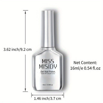 Gel Nail Polish CS076 in 0.54oz Neon Orange Translucent Jelly with Milky-Sheer Finish and UV/LED Soak-Off Cure